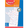 Maped Gabarit carte de France, contenu: 2 pièces