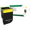 LEXMARK Toner rechargé pour LEXMARK CX310N, jaune, HC
