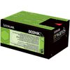 LEXMARK Toner rechargé pour LEXMARK CX410, noir, HC