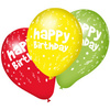SUSY CARD Ballons gonflables 'Happy Birthday', assorti