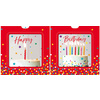 SUSY CARD Carte d'anniversaire 3D Sliding card 'Ballons'