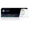 hp Toner hp 201A pour Color LaserJet Pro M252, jaune - F402A