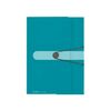 herlitz Chemise à rabats Color-Blocking Caribbean Turquoise,