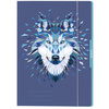 herlitz Carton à dessin Wild Animals 'Loup', A4