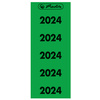 herlitz Etiquette imprimée pour classeur année 2024, vert