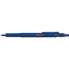 rotring Stylo à bille rétractable 600, bleu métallique