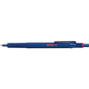 rotring Stylo à bille rétractable 600, bleu métallique