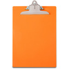 SAUNDERS Porte-bloc à pince 'Safety', orange fluo