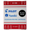 PILOT Cartouche d'encre Namiki, pour stylo Capless, noir