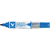 PILOT Marqueur V BOARD MASTER, pointe ogive, fin, bleu - 14226