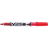 PILOT Marqueur tableau blanc V BOARD MASTER S, rouge