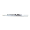 PILOT Marqueur permanent SUPER COLOR, fin, blanc