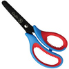 Läufer Ciseaux de bricolage ergonomiques,L: 130mm,bleu/rouge