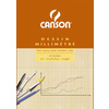 CANSON Bloc de papier millimétré, A4, 90g/m2  - 24720