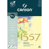 CANSON Bloc à dessin 1557, A4, 180 g/m2, 30 feuilles