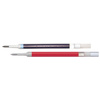 Pentel Recharge stylo roller à encre à gel KFR7, rouge  - 14959