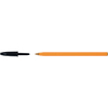 BIC Stylo à bille Orange, noir  - 16464