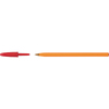 BIC Stylo à bille orange, rouge - 16465