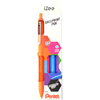 Pentel Stylo à bille rétractable iZee, étui de 4, TREND
