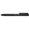 Pentel Stylo à bille rétractable multicolore Calme-3, noir