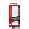 Pentel Marqueur craie WET EARASE SMW26, étui de 4, assorti