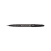 PentelArts Stylo feutre Brush Sign Pen SES15, noir