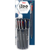 Pentel Stylo à bille rétractable 4 couleurs iZee, présentoir