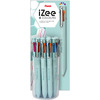 Pentel Stylo à bille rétractable 4 couleurs iZee, présentoir