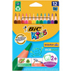 BIC KIDS Crayons de couleur triangulaires Evolution Triangle