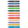 BIC Crayon de cire Plastidecor Triangle, garniture scolaire