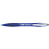 BIC Stylo à bille rétractable Atlantis Soft, bleu