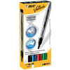 BIC Marqueur pour tableau blanc Velleda Liquid Ink,étui de 4,