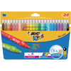 BIC KIDS Feutre Kid Couleur medium, étui en carton de 24