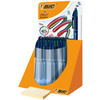 BIC Stylo à bille 4 Colours Smooth Drop, S, présentoir de 30