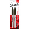 Sharpie Marqueur permanent FINE, blister de 2, noir