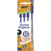 BIC Stylo à bille Cristal Original, boîte carton de 4, bleu