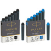 PARKER Cartouches d'encre Mini QUINK, effaçable, bleu