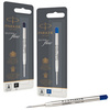 PARKER Recharge pour stylo QUINKflow, F, blister, bleu