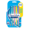 Paper:Mate Stylo à bille FlexGrip Ultra Pastel, blister de 5