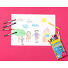 Paper:Mate Crayons de cire Kids Colouring, blister de 16