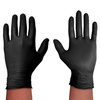 Spontex Gant en nitrile Black Protect, taille: M, noir