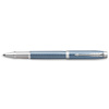 PARKER Stylo roller IM PREMIUM Bleu Clair C.T.