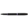 PARKER Stylo roller IM Vibrant Rings, noir / bleu