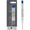 PARKER Recharge pour stylo QUINKflow, M, blister de 3, bleu