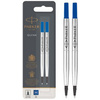PARKER Recharge pour rollerball QUINK, 0,7 mm, blister, bleu