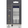 PARKER Recharge pour stylo QUINKflow, M, blister de 10, noir