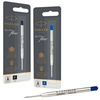 PARKER Recharge pour stylo QUINKflow, M, blister de 10, bleu