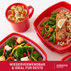 Sistema Boîte pour micro-ondes MEDIUM SOUP MUG, 650ml, rouge