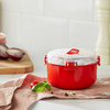 Sistema Boîte pour micro-ondes ROUND, 915 ml, rouge