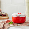 Sistema Boîte pour micro-ondes ROUND, 915 ml, rouge
